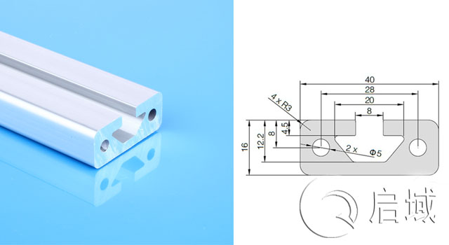 1640歐標工業鋁型材
