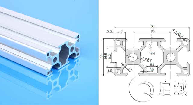 歐標3060工業鋁型材
