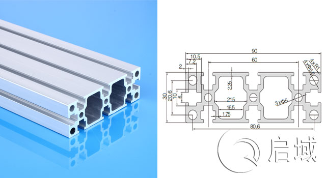 國標(biāo)3090G鋁型材 國標(biāo)3090G鋁型材