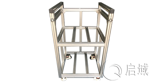 工業(yè)鋁型材移動物料架 工業(yè)鋁型材移動物料架