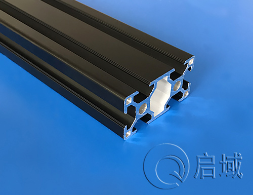 鋁型材 QY-8-3060黑色 鋁型材 QY-8-3060黑色